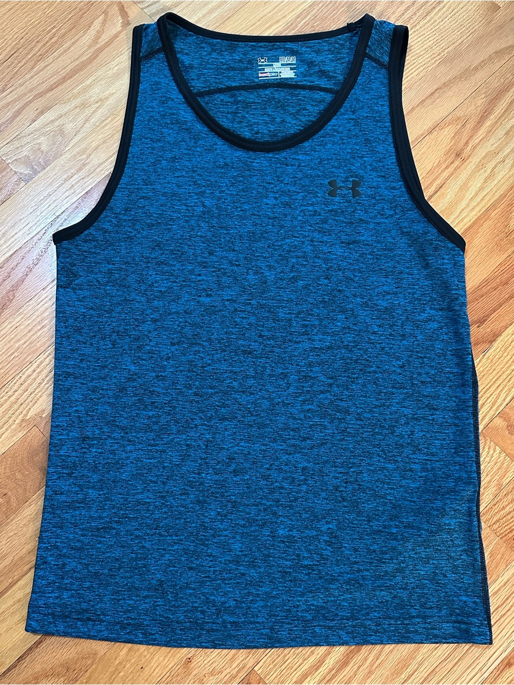 Under Armour Men's Blue Heathered Performance Tank Top